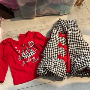 toddler long sleeve and jacket